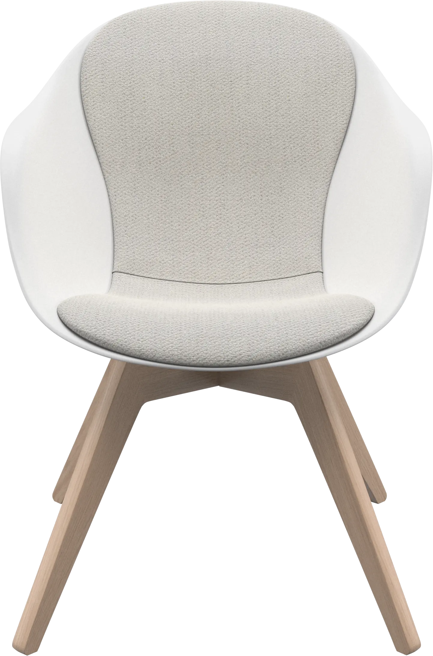 ほぼ未使用」ボーコンセプト Adelaide グレー アームチェア 木製脚 ほぼ未使用」ボーコンセプト Adelaide グレー アームチェア 木製脚